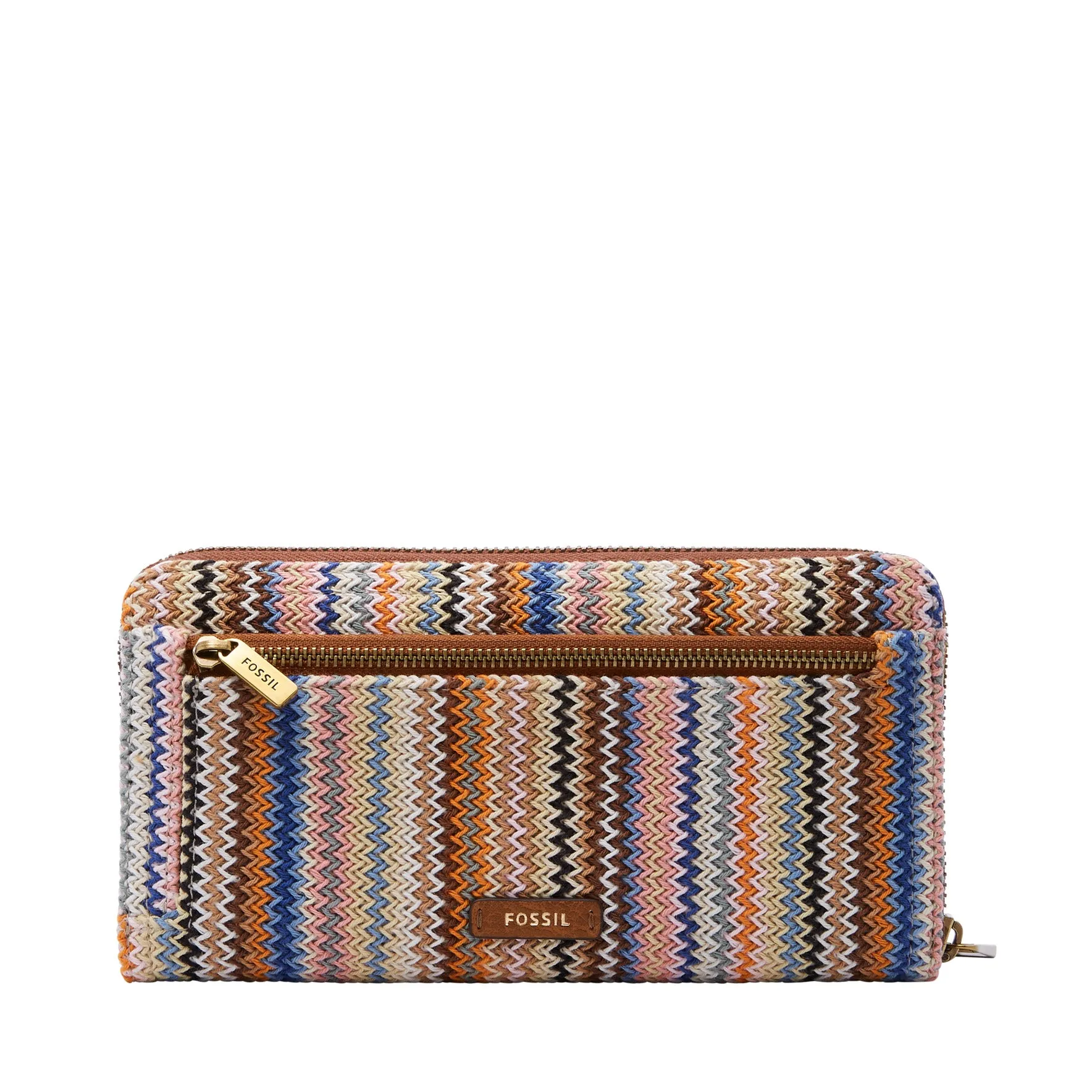 Logan RFID Zip Around Clutch