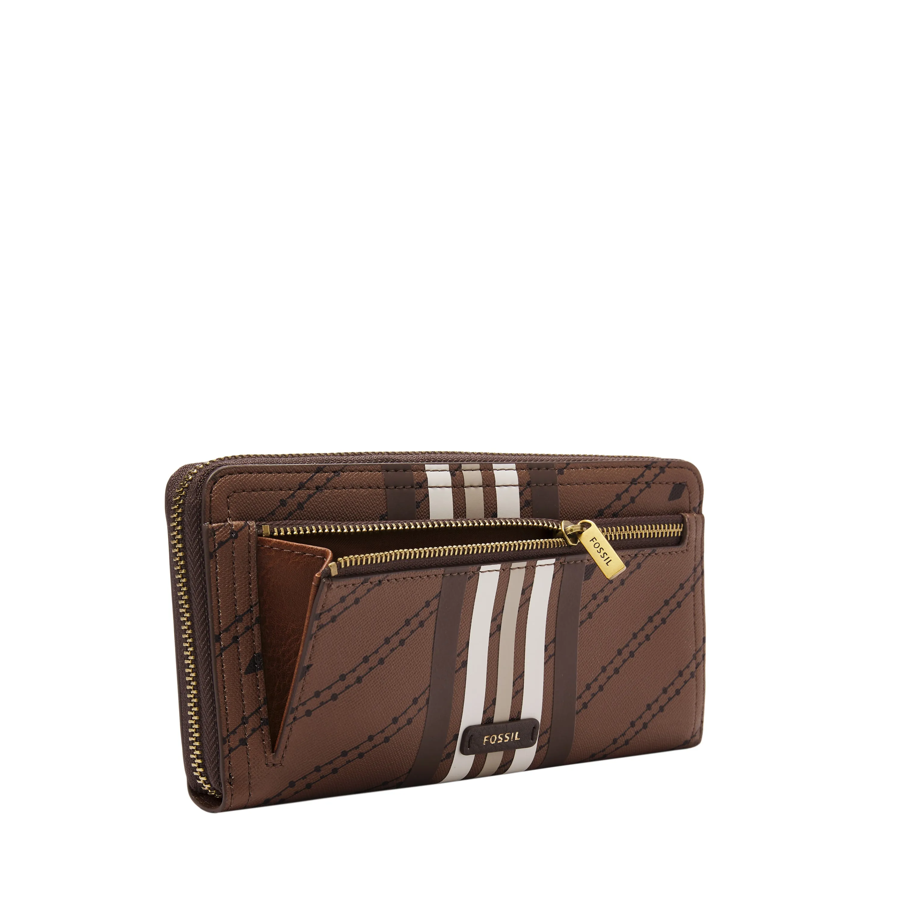 Logan RFID Zip Clutch
