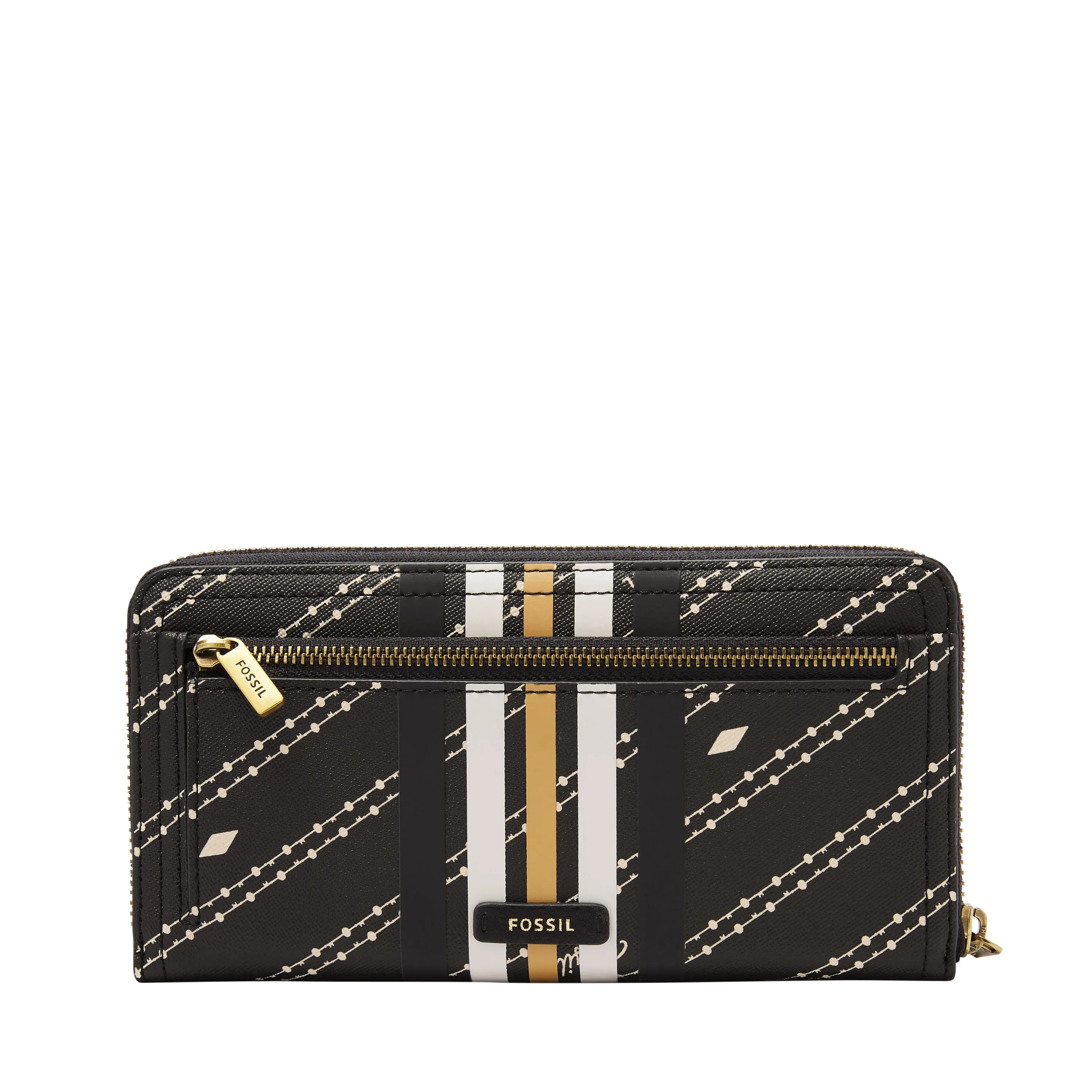 Logan RFID Zip Clutch
