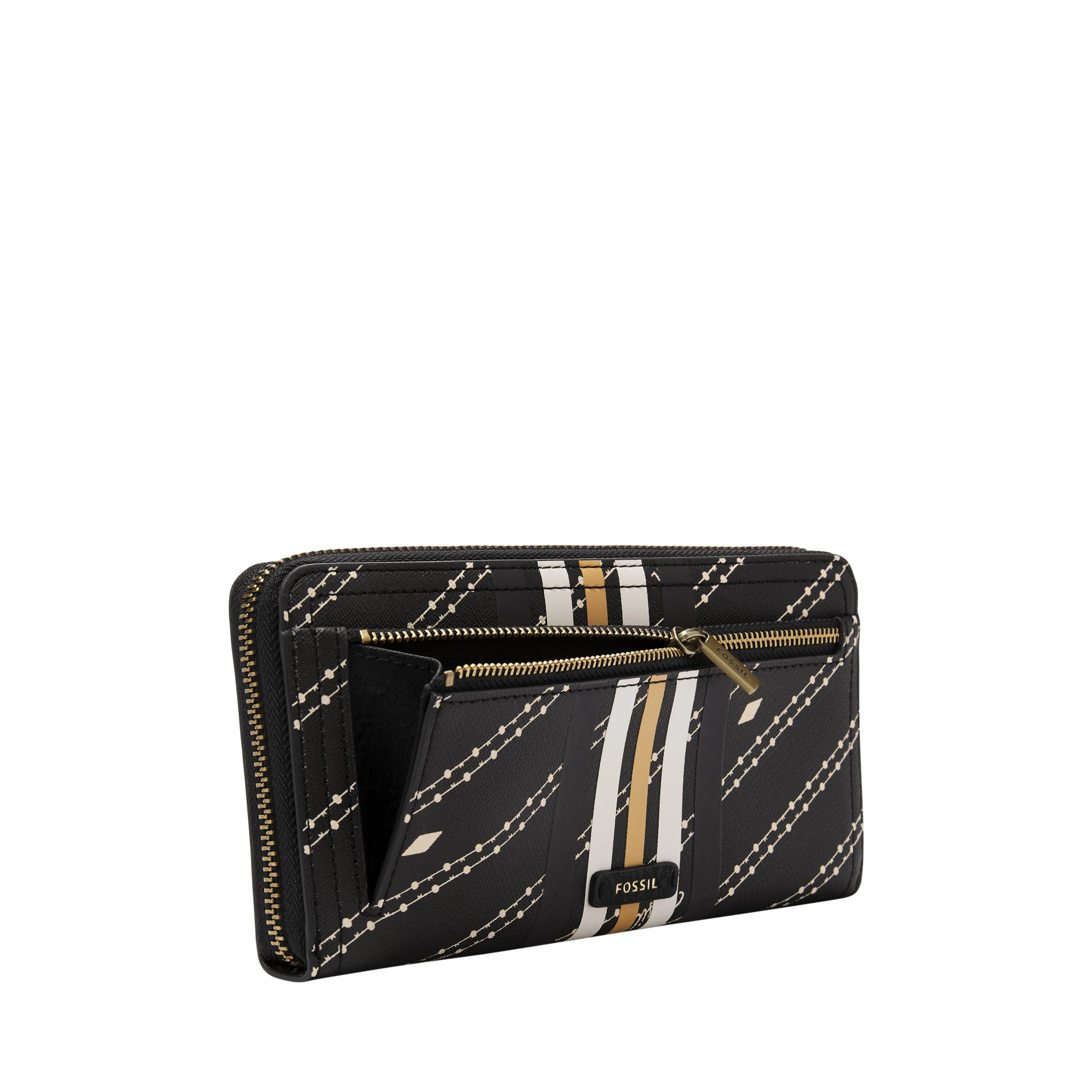 Logan RFID Zip Clutch