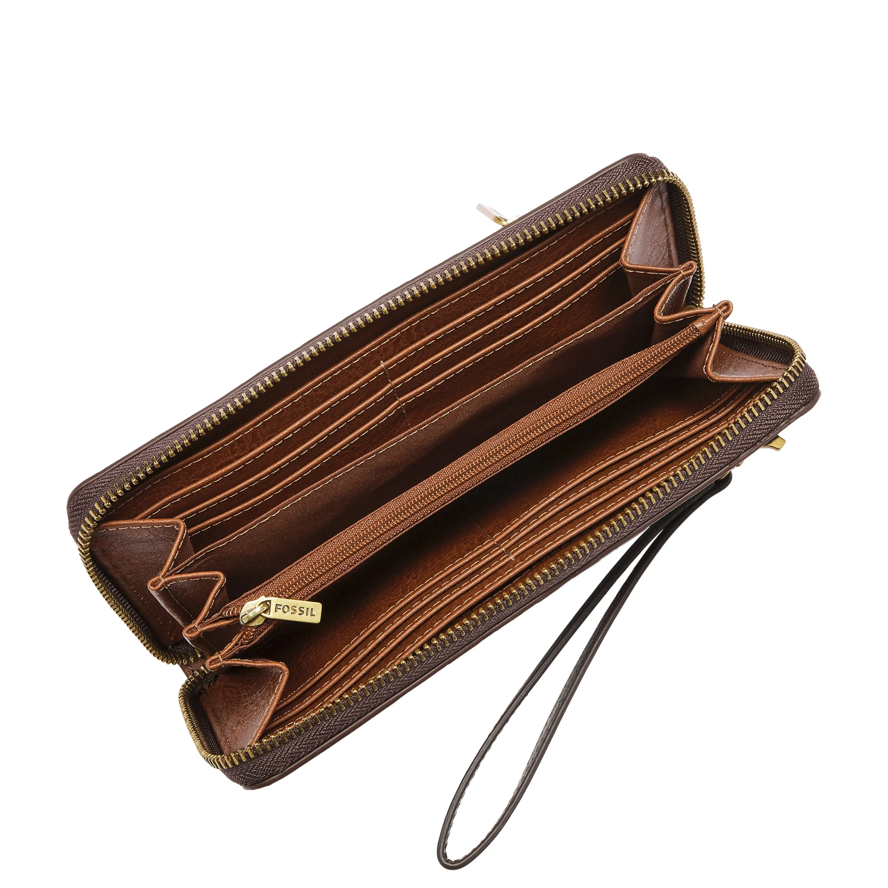 Logan RFID Zip Clutch