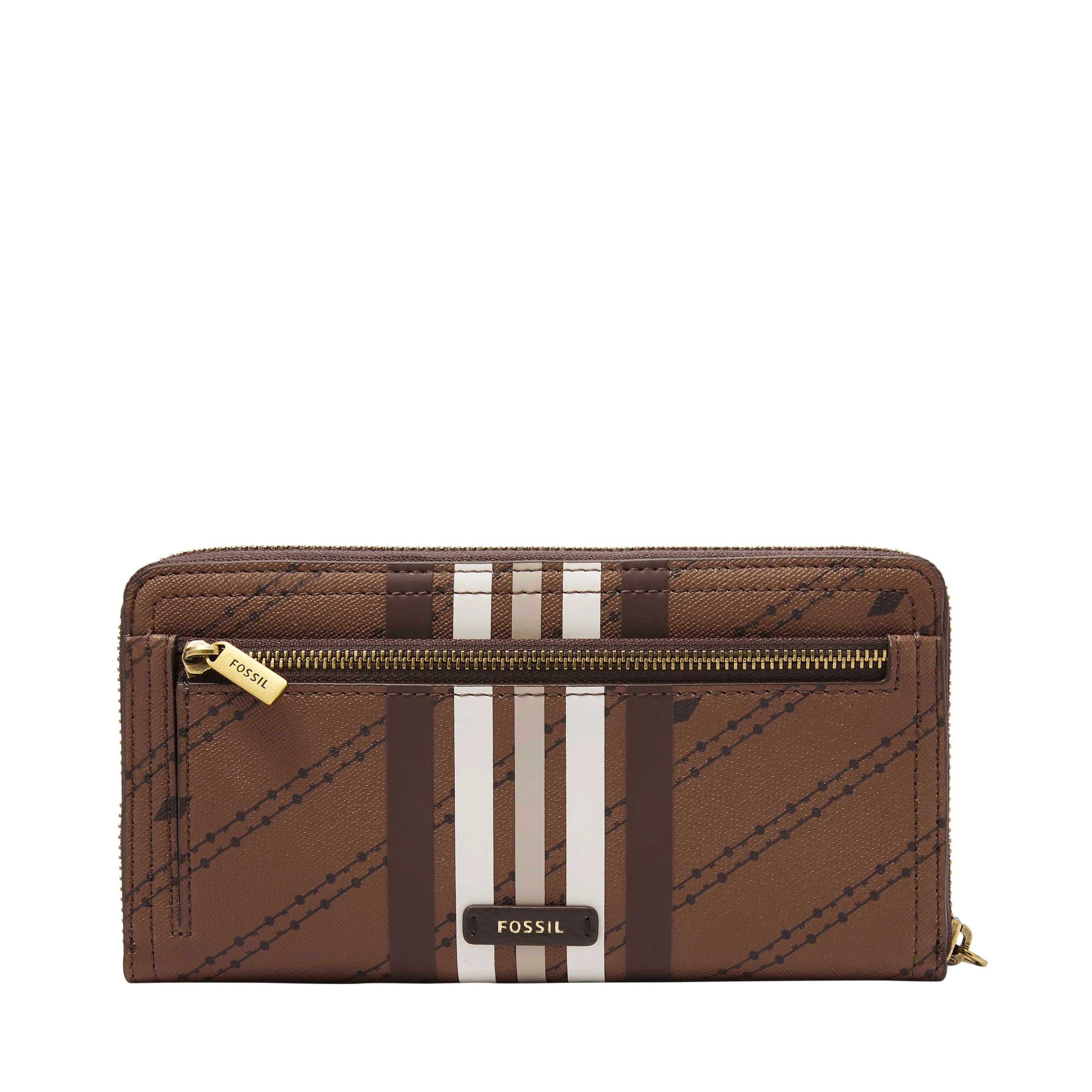 Logan RFID Zip Clutch