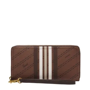Logan RFID Zip Clutch