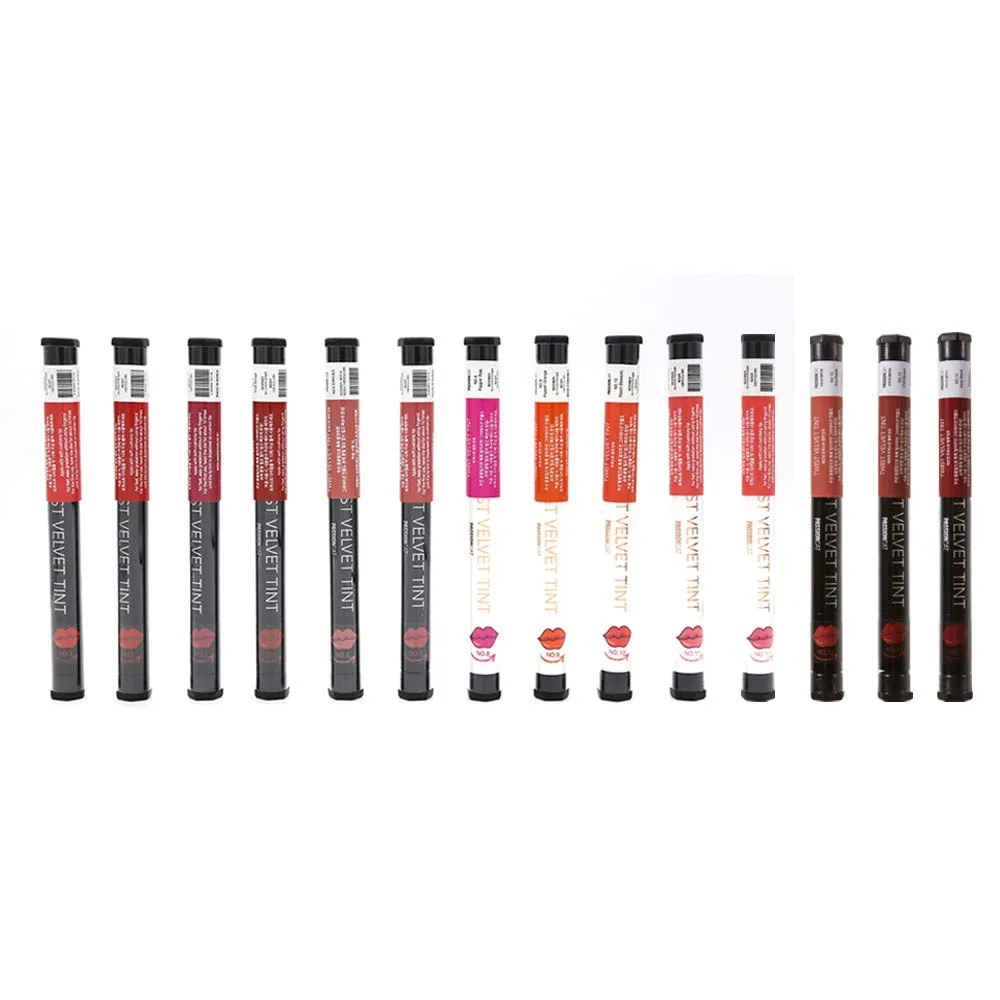 Long Lasting Lip Stain for Lips and Cheek Tint | High Pigment Color | lightweight Matte Finish | Weightless | Full Coverage | Twist Velvet Tint #7 (No.7)
