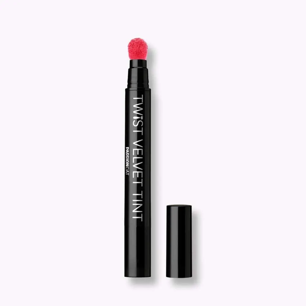 Long Lasting Lip Stain for Lips and Cheek Tint | High Pigment Color | lightweight Matte Finish | Weightless | Full Coverage | Twist Velvet Tint #7 (No.7)