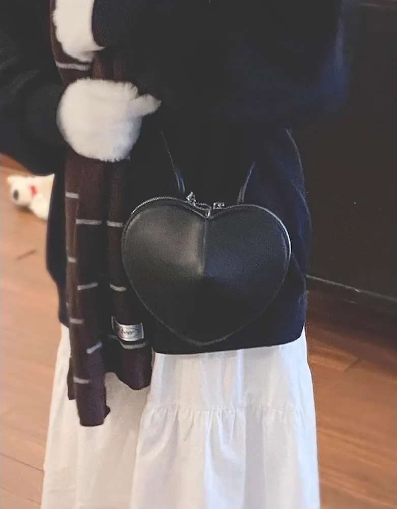 Love Heart Mini Y2k Crossbody Bags for Women Coquette Shoulder Bag Purses Y2k Coquette Stuff Valentines Day