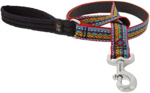 Lupine Dog Leash 1" Wide El Paso Design 6-Foot Long with Padded Handle