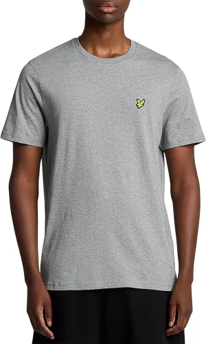 Lyle and Scott Vintage SS Crew T-Shirt Medium Mid Gry