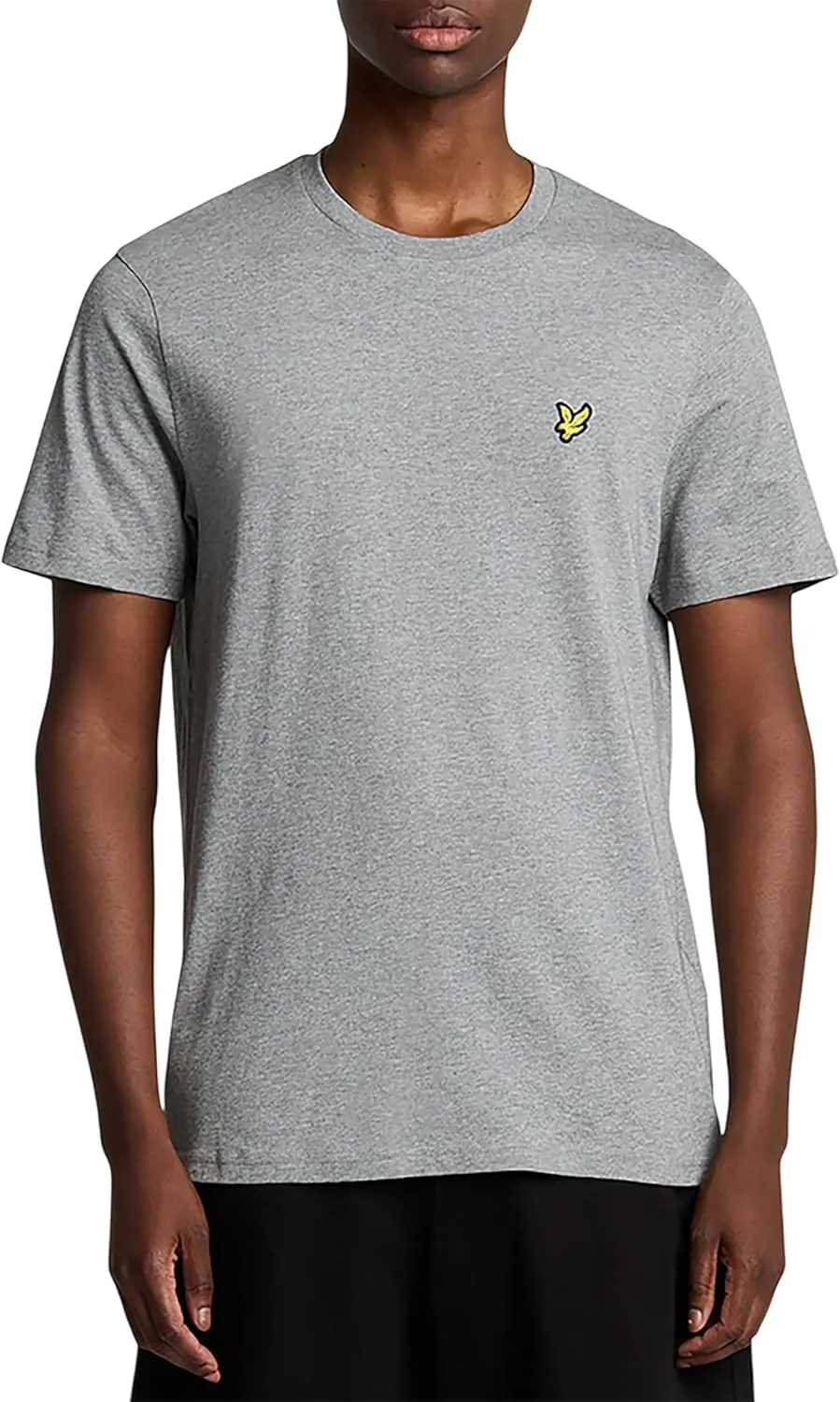Lyle and Scott Vintage SS Crew T-Shirt Medium Mid Gry