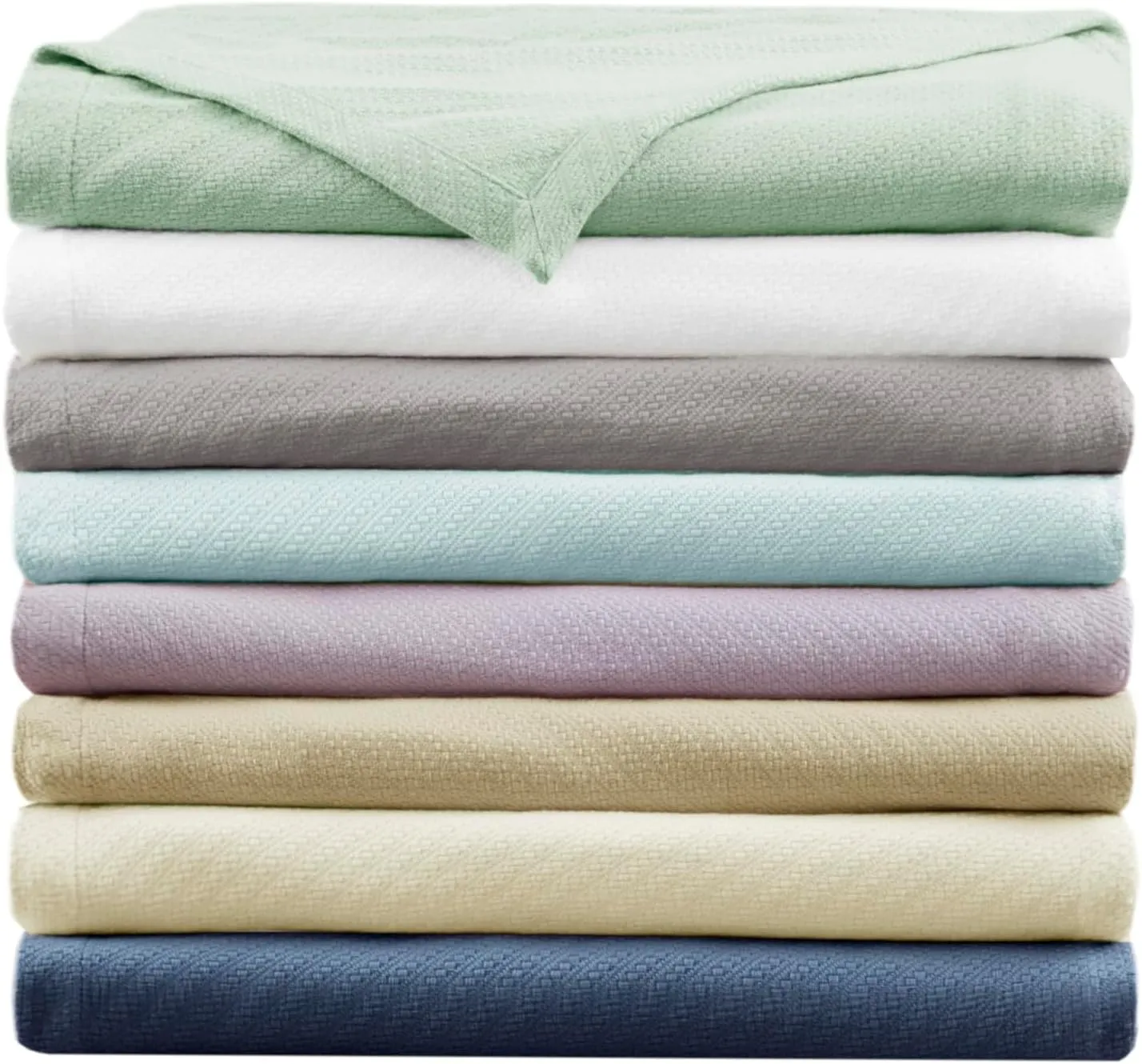 Madison Park Liquid Cotton Luxury Blanket Premium Soft Cozy 100% Ring Spun Cotton For Bed , Couch or Sofa, King, Gray