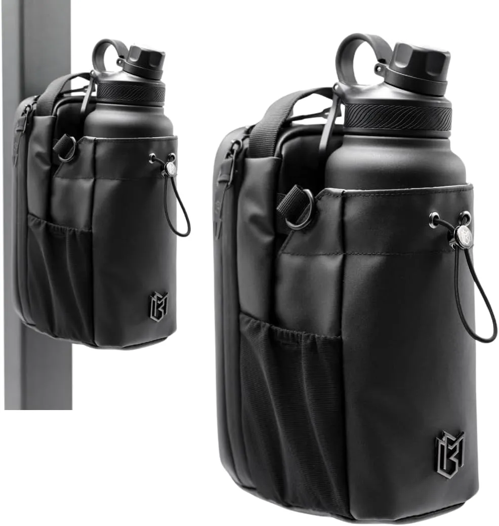 Magnetic Bottle Bag Sling Bag for Men and Women | Magnetic Gym Bag for Gym, Travel, Work, and Sports | Keep Your Items off the Dirty Gym Floor With Magnetic Attachment