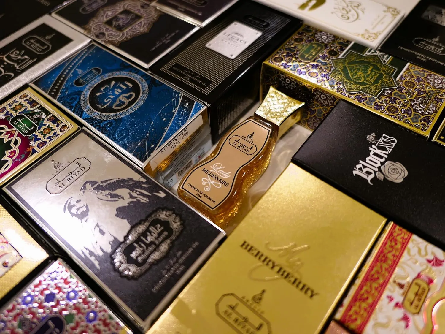 Maison d'Orient OUD AFGANO 20 mL Roll On Body Oil, Alcohol-Free Mini Travel Essentials Arabian Fragrances. AL RIYAD Roll On Cologne For Men