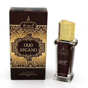 Maison d'Orient OUD AFGANO 20 mL Roll On Body Oil, Alcohol-Free Mini Travel Essentials Arabian Fragrances. AL RIYAD Roll On Cologne For Men