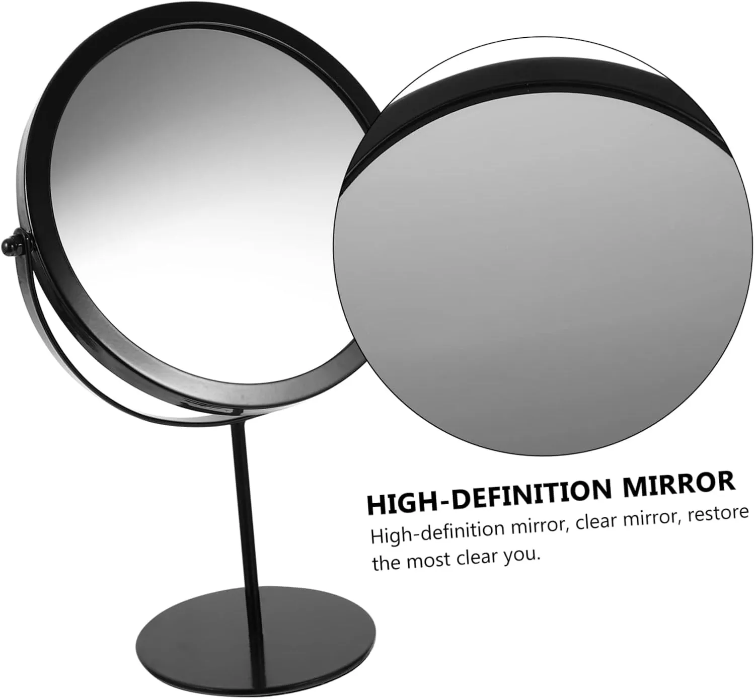 Makeup Mirror Rotating Vanity Mirror Student Nordic Iron Desktop Vanity Mirror