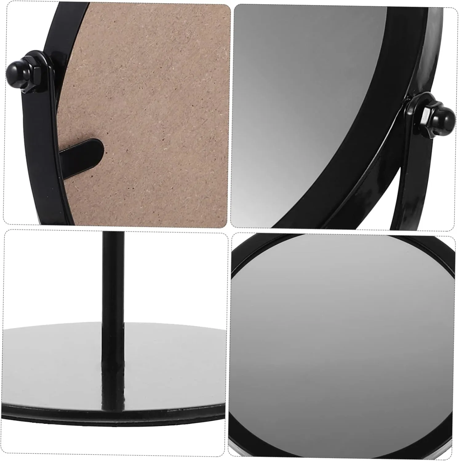 Makeup Mirror Rotating Vanity Mirror Student Nordic Iron Desktop Vanity Mirror