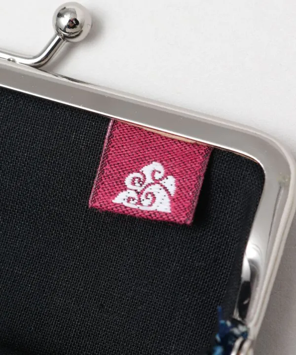 Matsusaka Momen Cotton Miito Woven Fabric x Ibara Denim GAMAGUCHI Purse