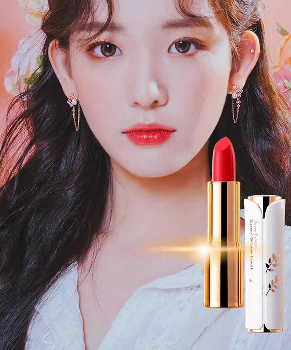 Matte Lipstick, 6 Colos Ladies Matte Lipstick Long Lasting Waterproof Velvet Red Lipstick Lip Gloss Set Pigmented Lip Makeup for Girls and Women Gift (04#)