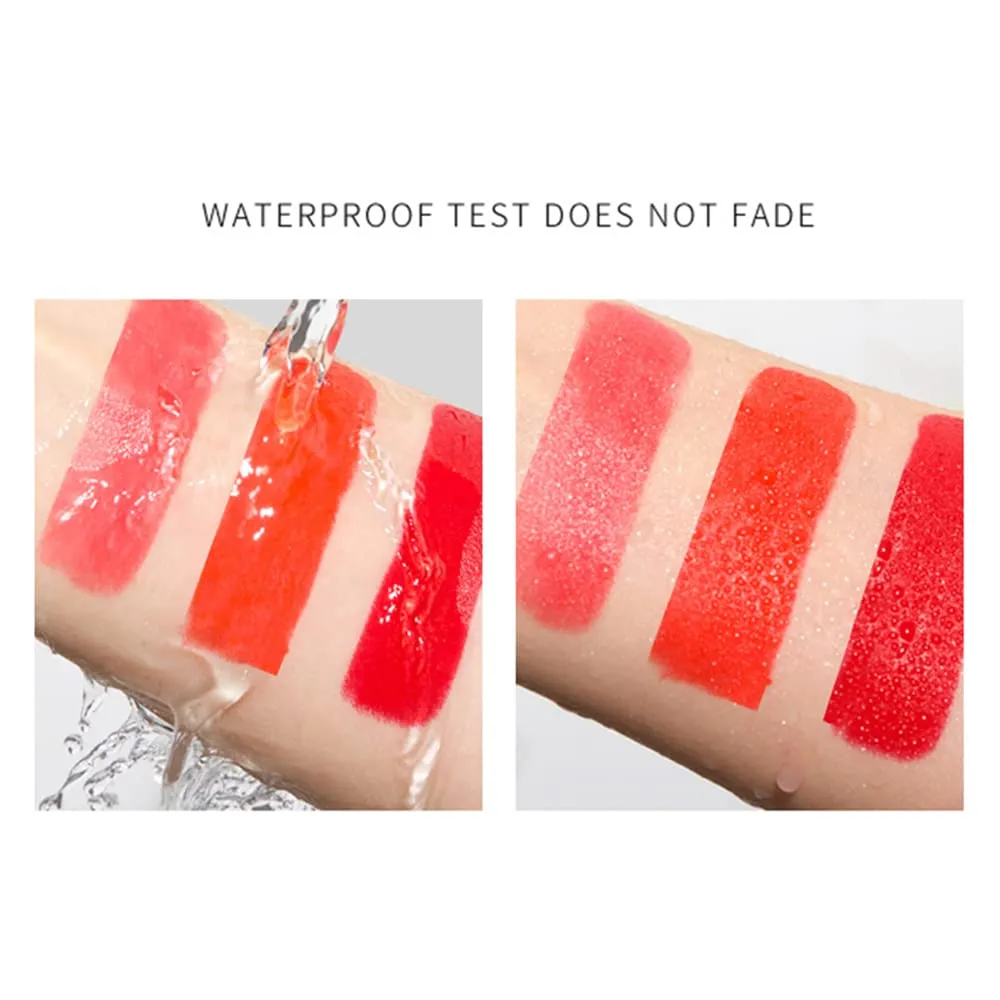 Matte Lipstick, 6 Colos Ladies Matte Lipstick Long Lasting Waterproof Velvet Red Lipstick Lip Gloss Set Pigmented Lip Makeup for Girls and Women Gift (04#)
