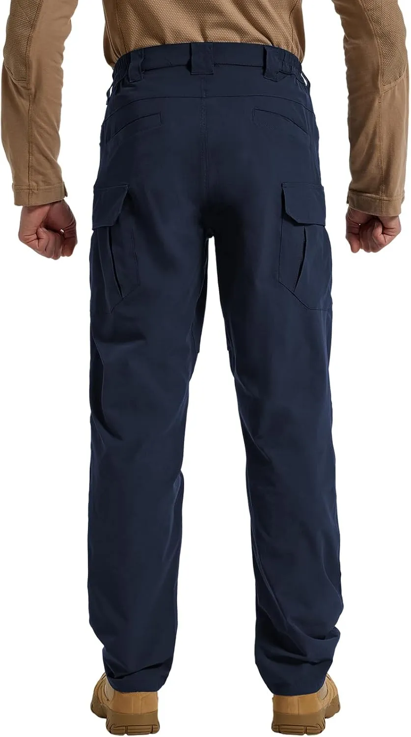Men's Quick Dry Cargo Pants Water Resistant Tactical Pants Lightweight Stretch Outdoor Work Hiking Pants