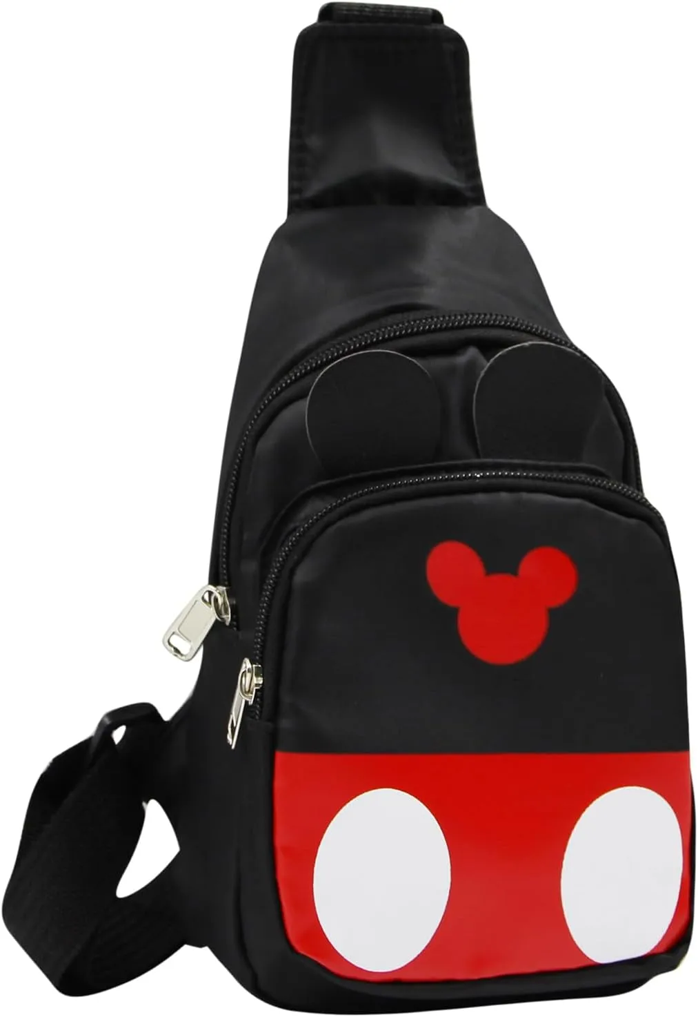 MINGSEECESS Women Cute Cartoon Fanny Pack 3D Mini Animal Shaped Chest Bag Crossbody Shoulder Bag for Girls