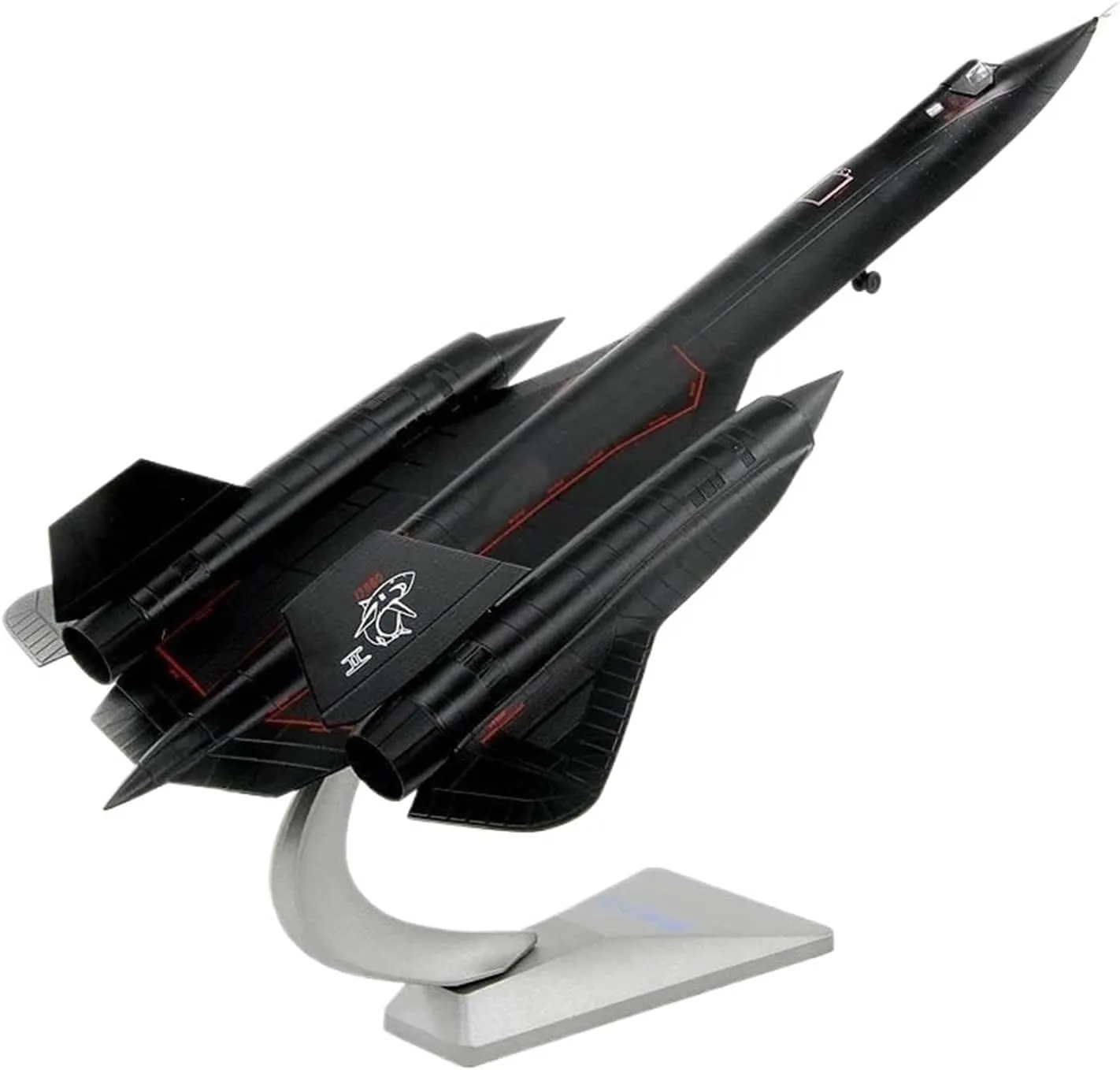 Mini Aircraft Model 1:72 for AF1 Blackbird Reconnaissance SR-71A SR71 Alloy Aircraft Model Finished Enthusiasts Collection Airplane Kit