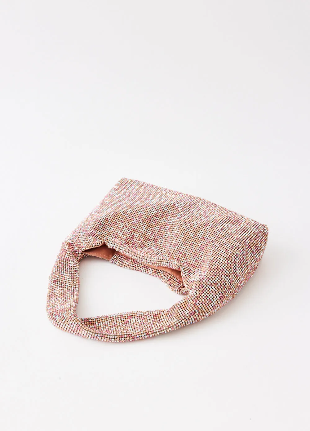 Mini Crystal Mesh Armpit Bag