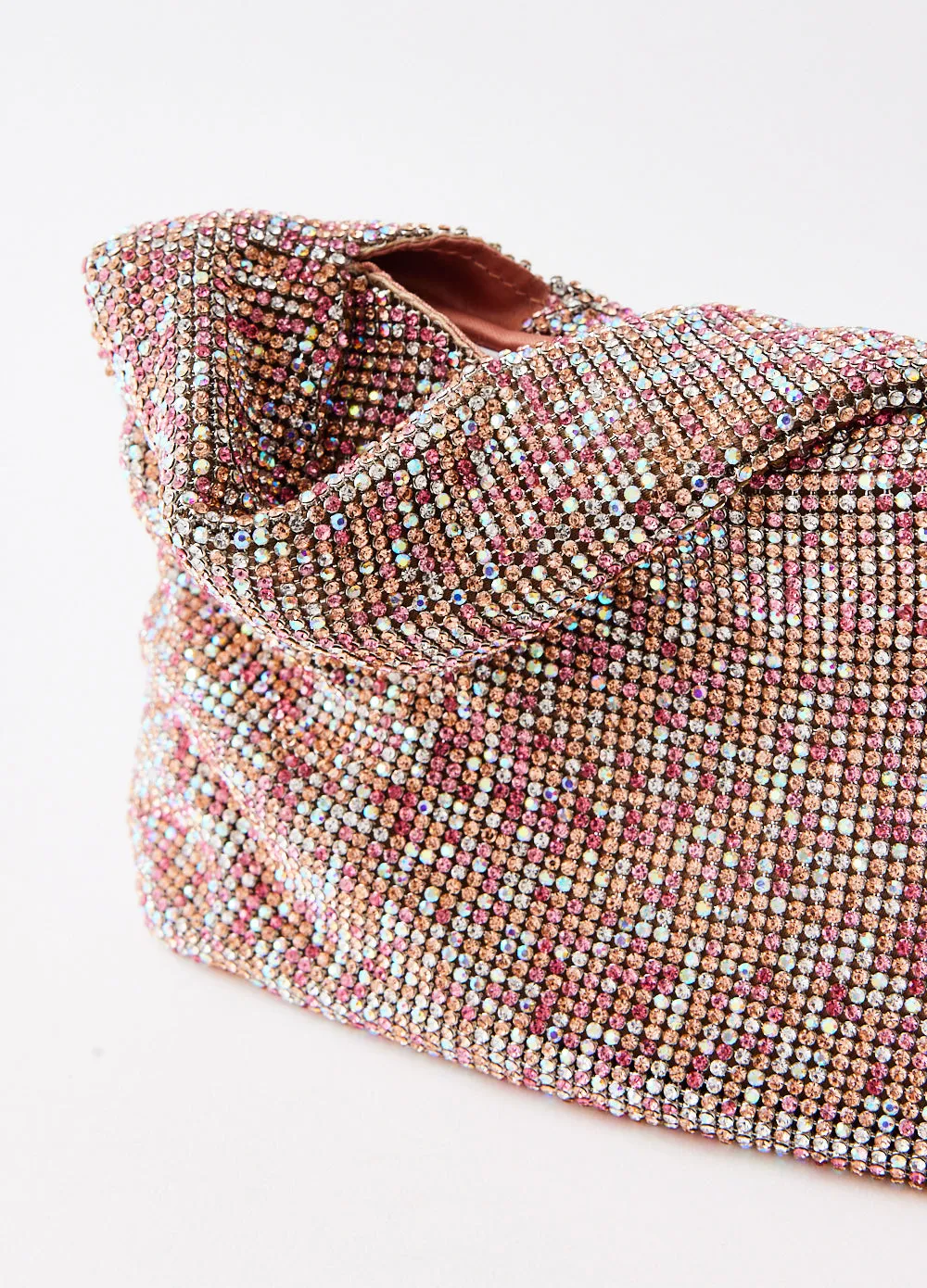 Mini Crystal Mesh Armpit Bag