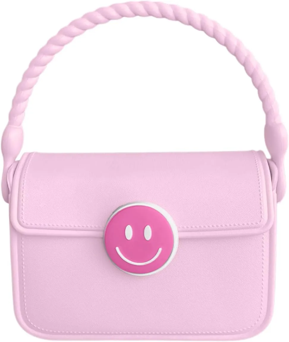 Mini handbag Magnetic closure Fashionable Macron colour Dopamine EVA Waterproof Durable Lightweight