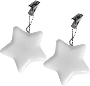 Mobestech Led Touch Light for Handbags Small Clip- Light Star Design 2 Pieces for Women's Purse
