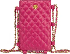 Montana West Quilted Small Crossbody Bags for Women Trendy Cell Phone Purse