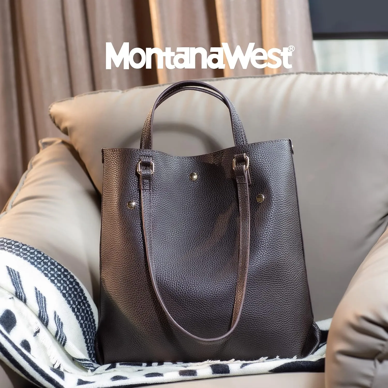 Montana West Tote Bag for Women Purses and Handbags Top Handle Satchel Bag Large Shoulder Handbag