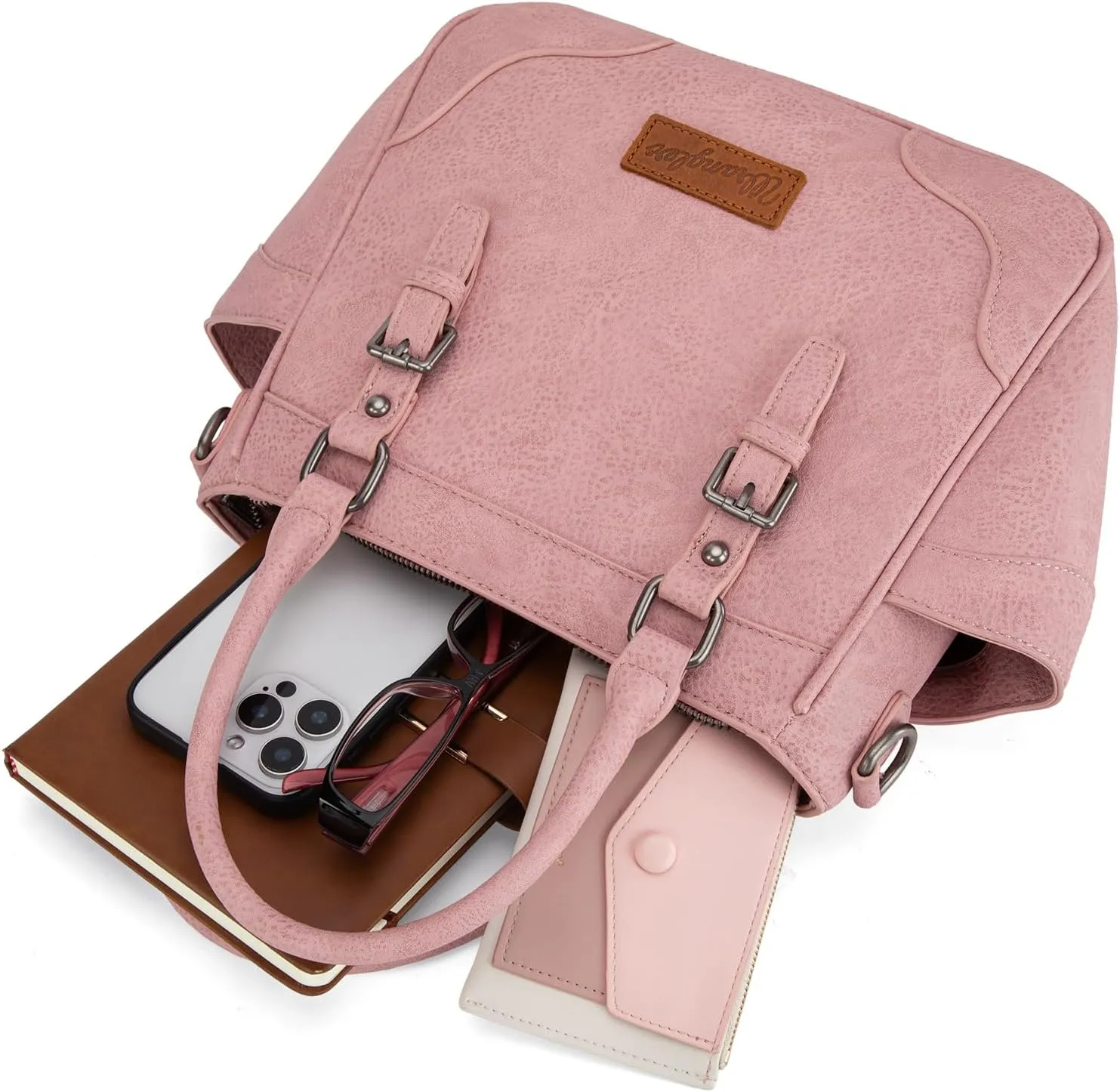 Montana West Wrangler Tote Bags for Women Medium Crossbody Purses Designer Top Handle Handbags