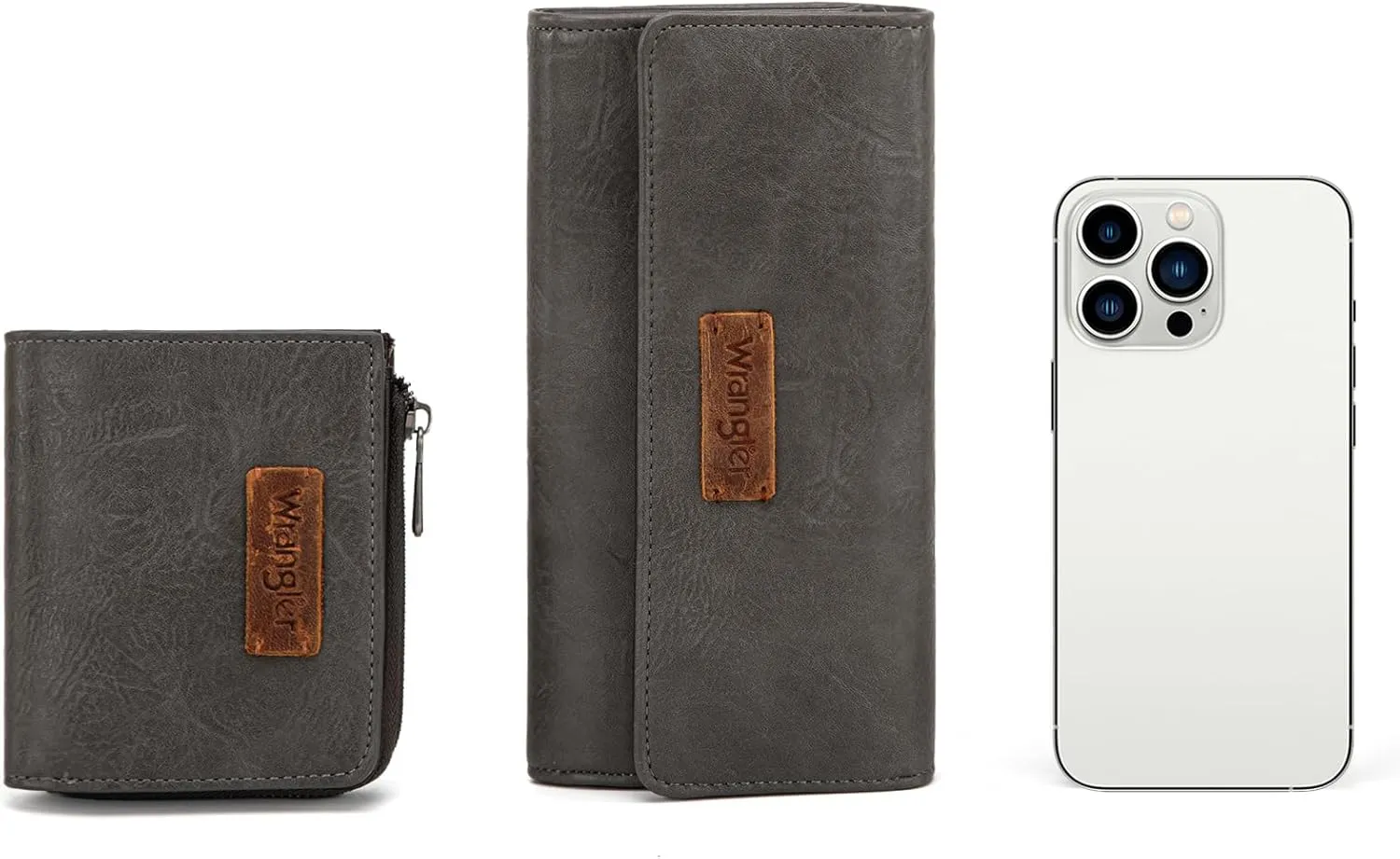 Montana West X Wrangler Women's wallets Set RFID Wallet for Women Large Capacity Wallet Women Female Ladies Tread Wallets with ID Window Birthday Anniversary