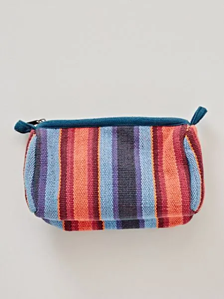 Nepalese Hand Woven Cotton Pouch