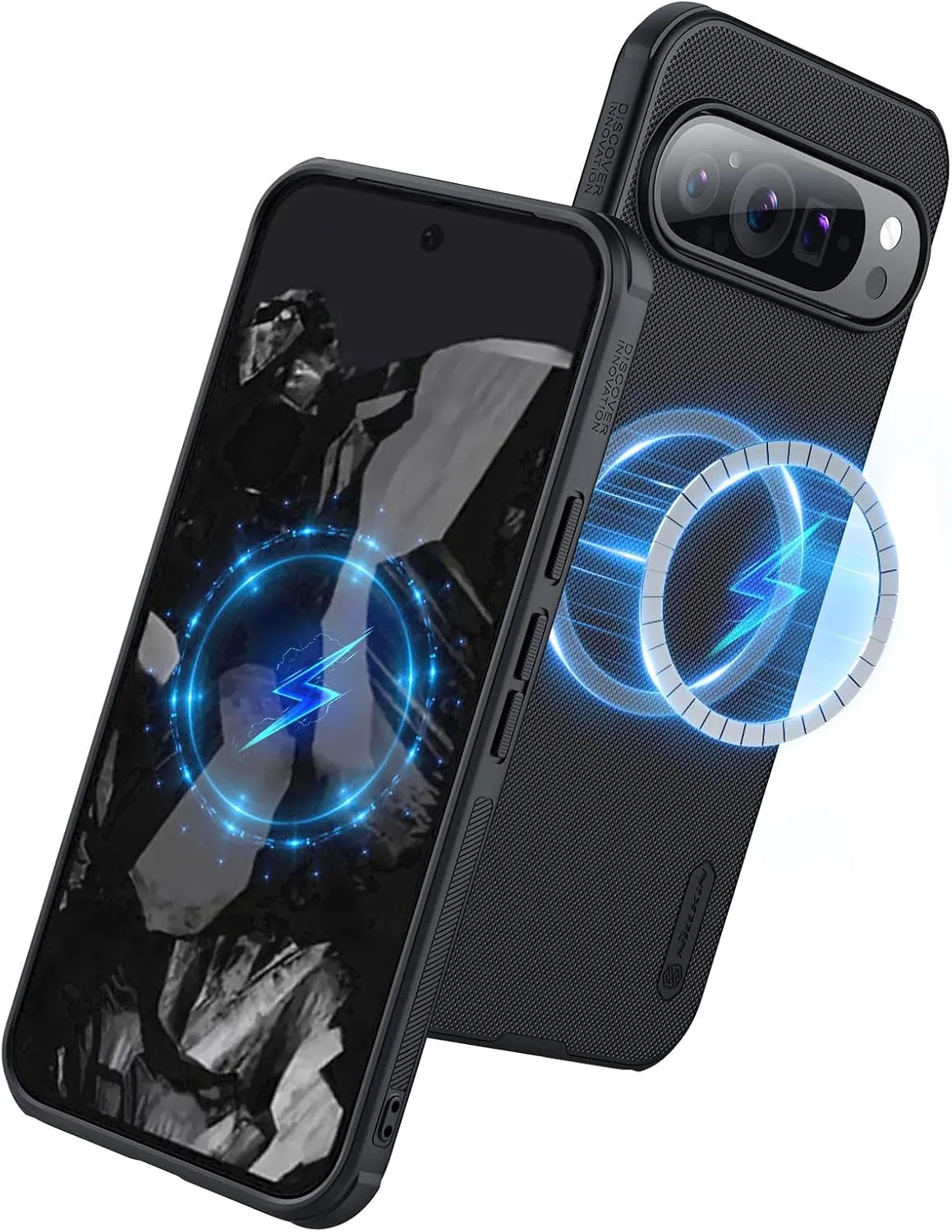 Nillkin for Google Pixel 9 Pro XL Case, Compatible with Magsafe, Pixel 9 Pro 5G Magnetic Matte Slim Phone Case 6.73 inch