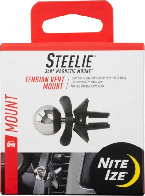 Nite Ize Steelie Tension Vent Mount - Magnetic Phone Mount for Car Vent - Convenient, Adhesive-Free Car Accessories for Cell Phones