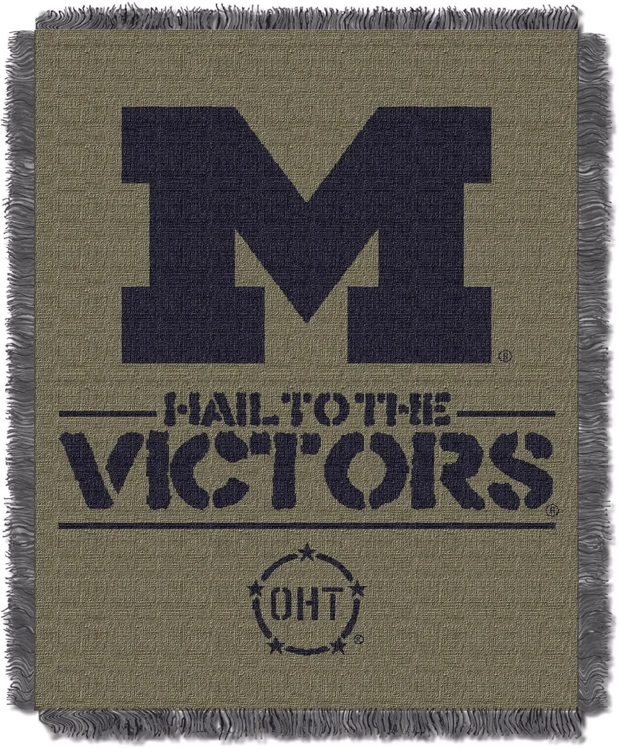 NORTHWEST NCAA Unisex-Adult Woven Jacquard Throw Blanket