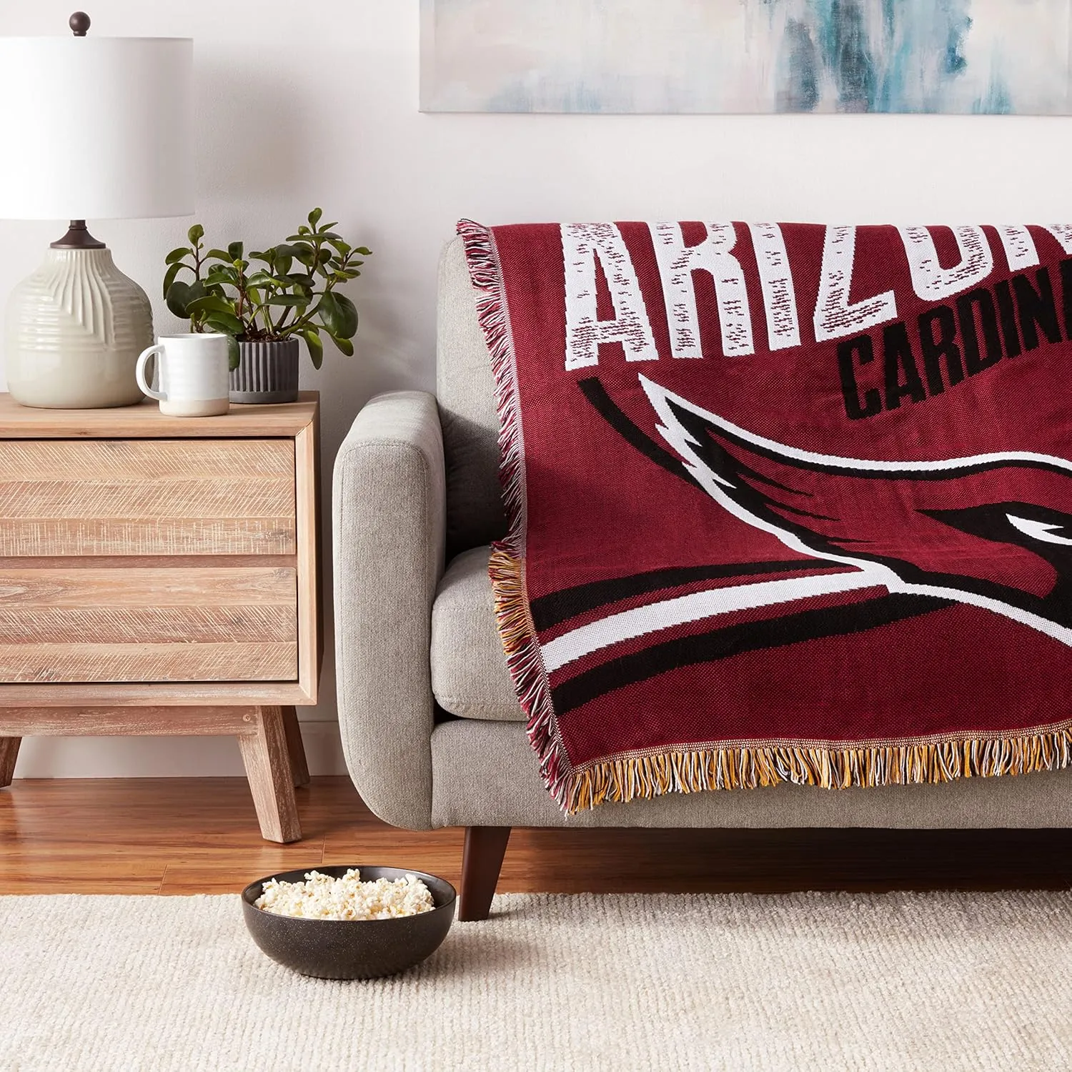 NORTHWEST NFL Unisex-Adult Woven Jacquard Throw Blanket