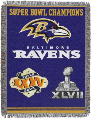 NORTHWEST NFL Unisex-Adult Woven Tapestry Throw Blanket