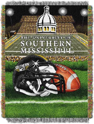 Northwest Southern Miss Woven Tapestry Blanket