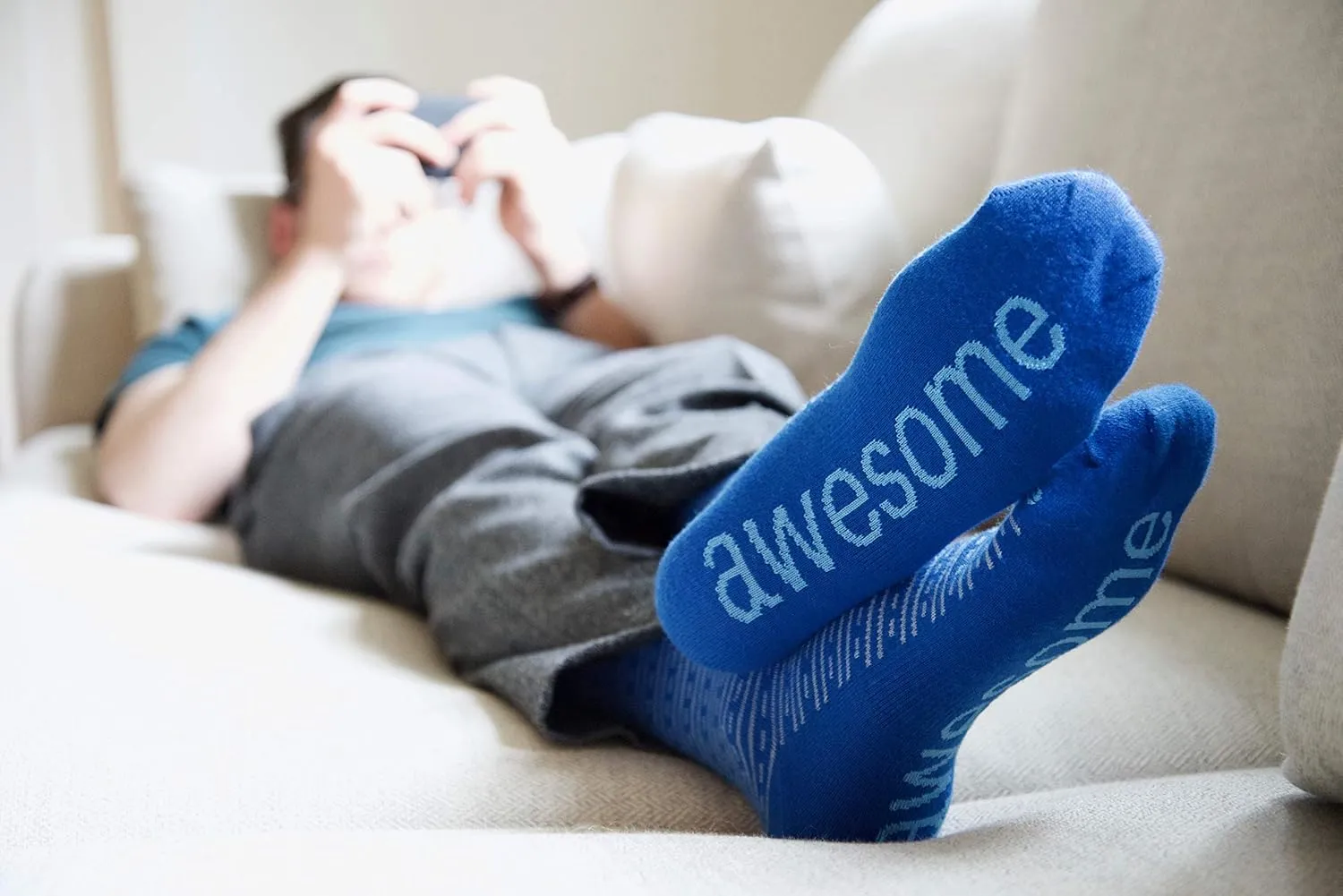 notes to self - I am Awesome Socks - Daily Inspirational Socks for Women & Men