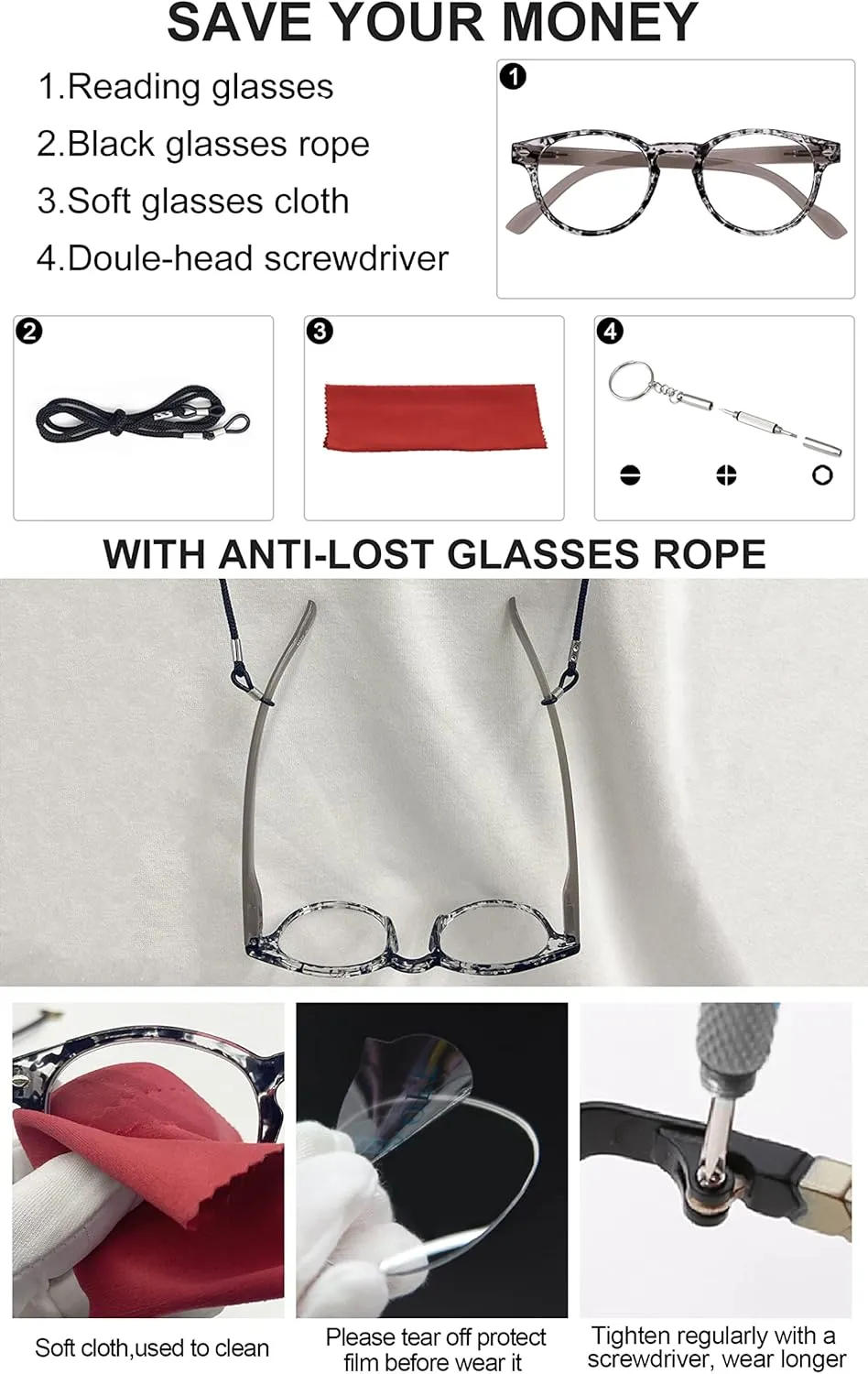 OCCI CHIARI Blue Blocking Computer Glasses Women, Lady Gaming Glasses for Eye Strain