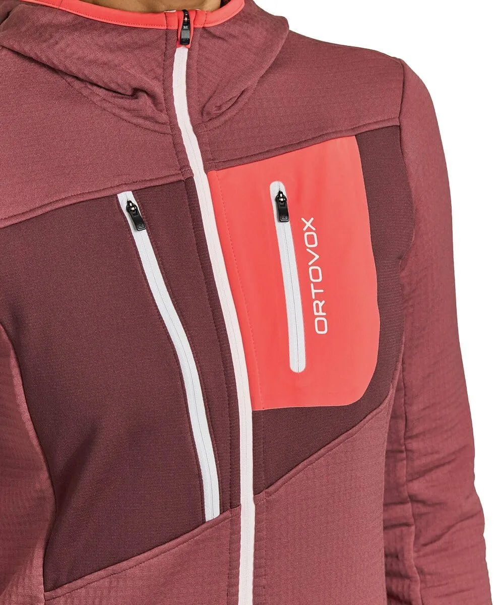 Ortovox, Fleece Grid Hoodie - Women's
