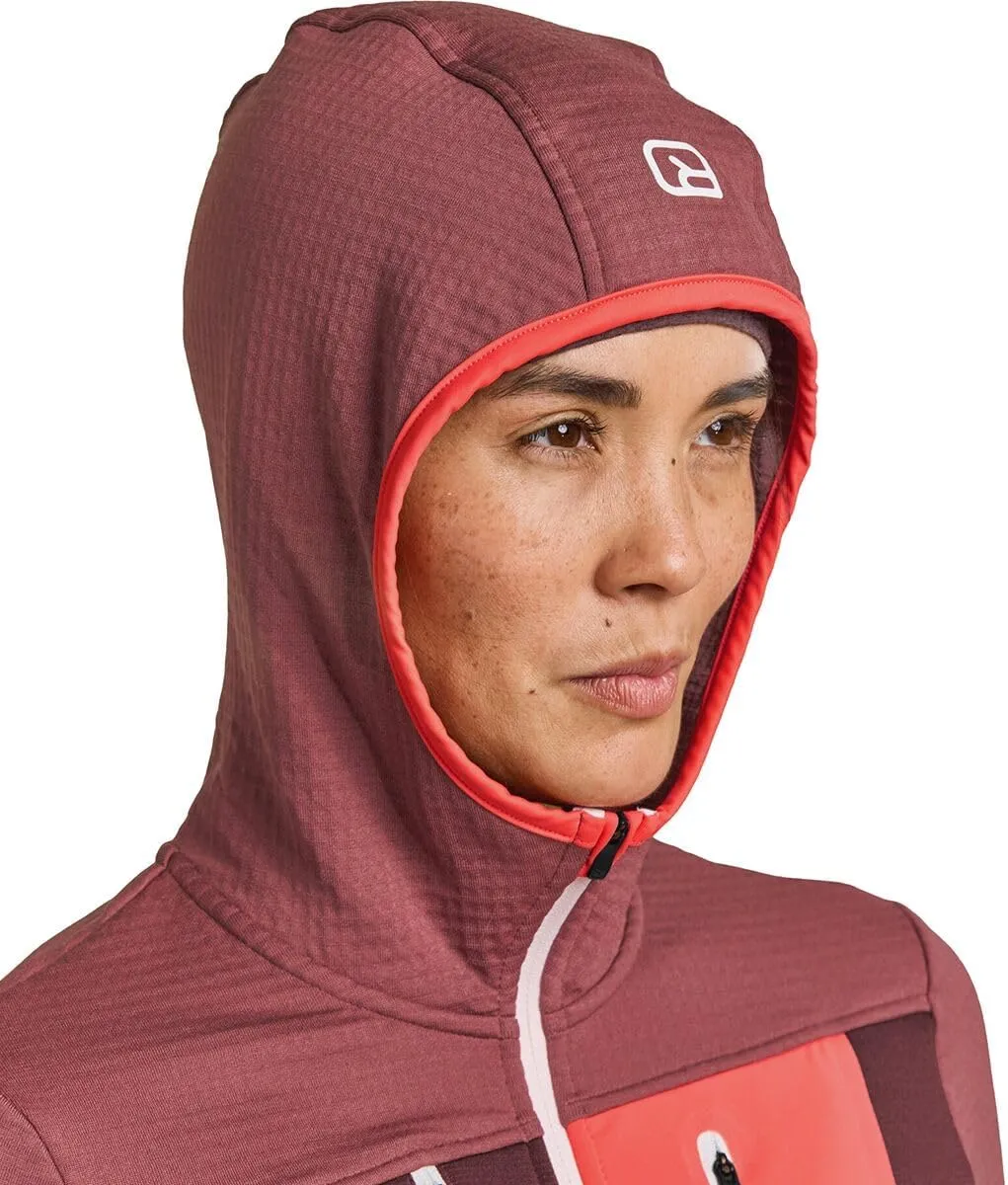 Ortovox, Fleece Grid Hoodie - Women's