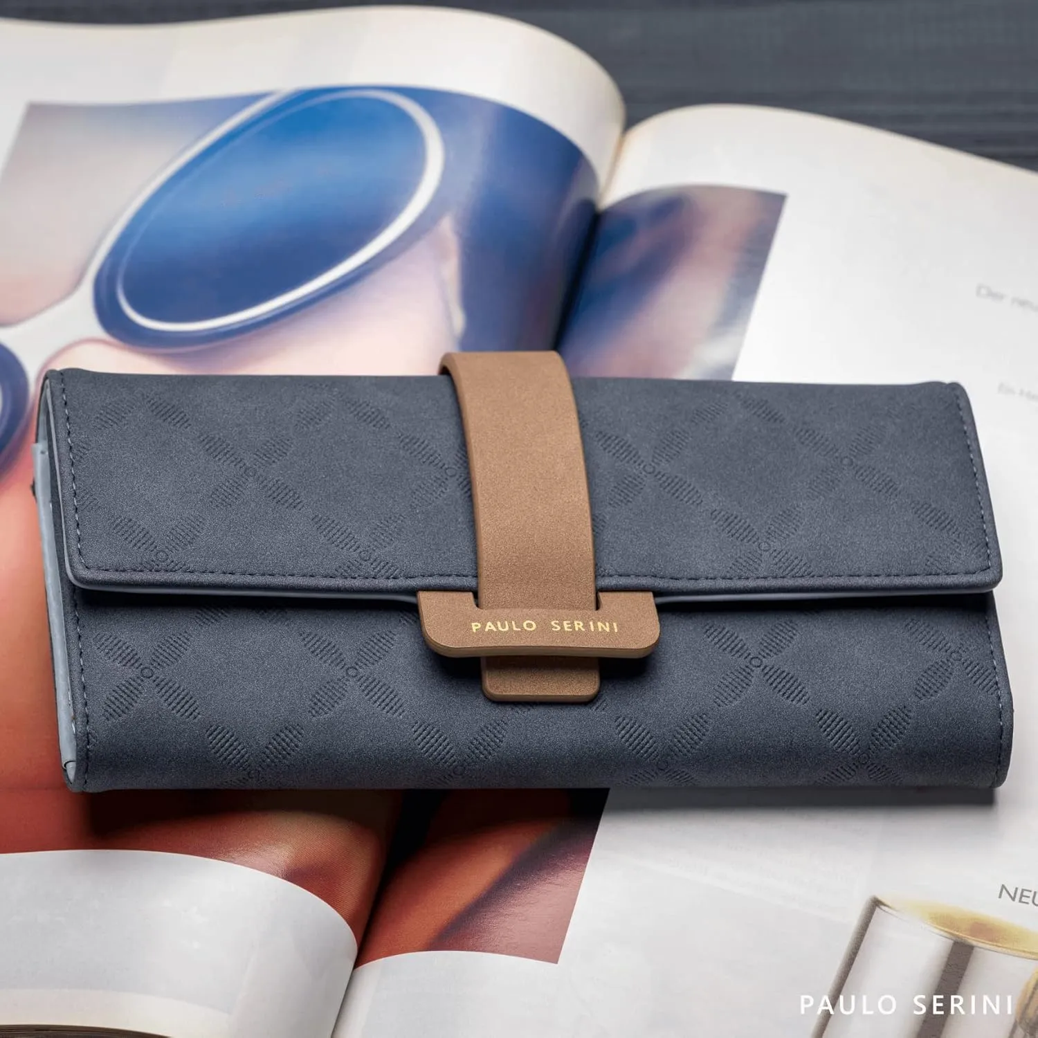 PAULO SERINI® Wallet Women - Womens Wallet with Coin Purse - Card Holder 9 Cards - Wristlet - Vegan Wallets for Women - Birthday Gifts for Women - Billeteras de Mujer - 9 colors
