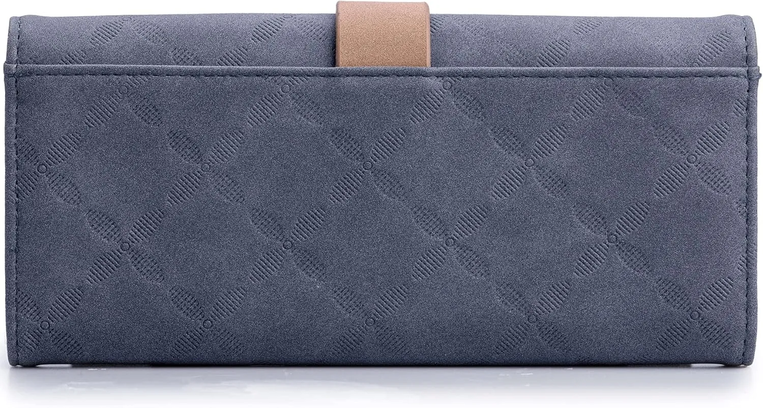 PAULO SERINI® Wallet Women - Womens Wallet with Coin Purse - Card Holder 9 Cards - Wristlet - Vegan Wallets for Women - Birthday Gifts for Women - Billeteras de Mujer - 9 colors