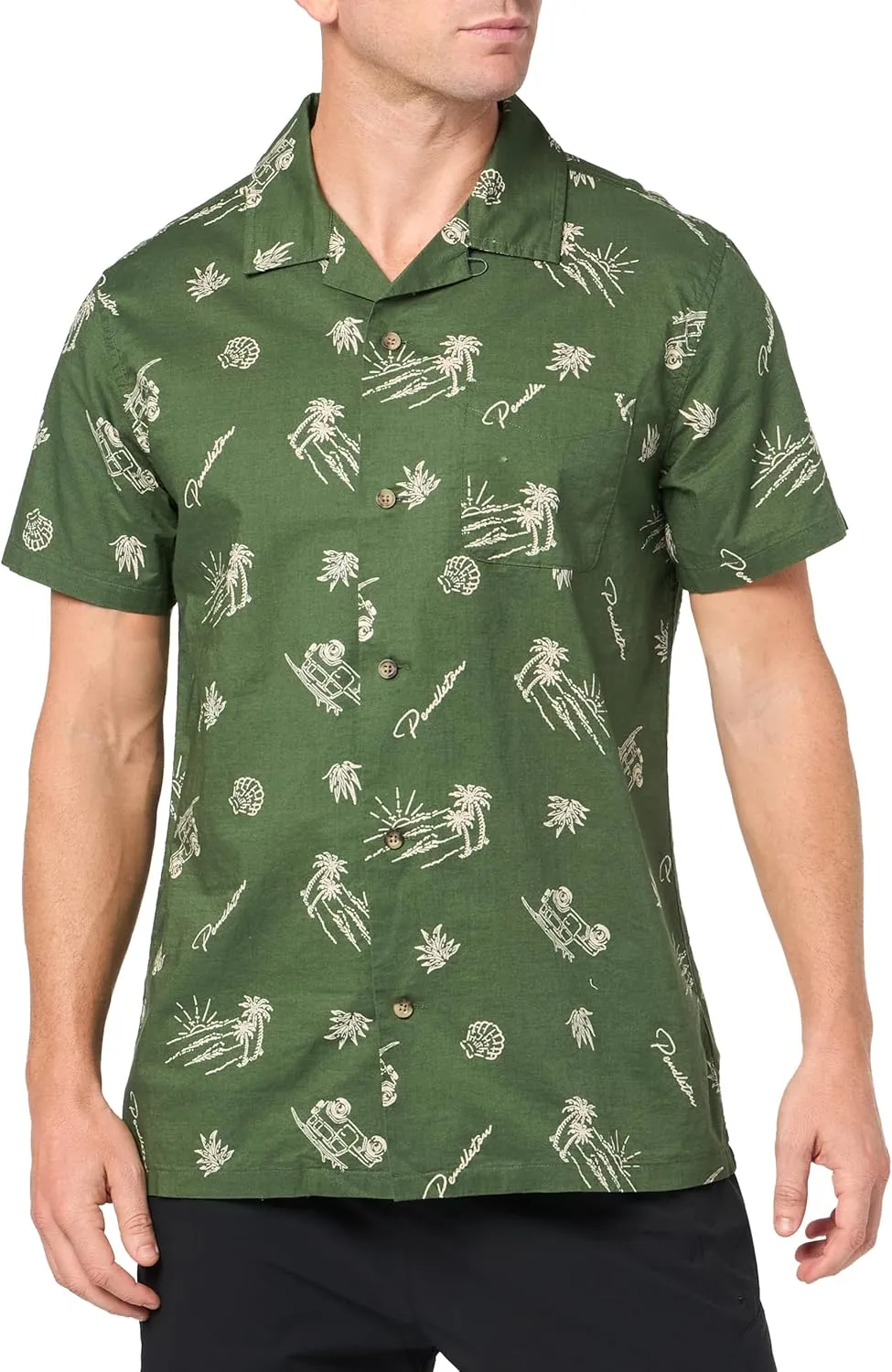 Pendleton Men's Short Sleeve Aloha Shirt