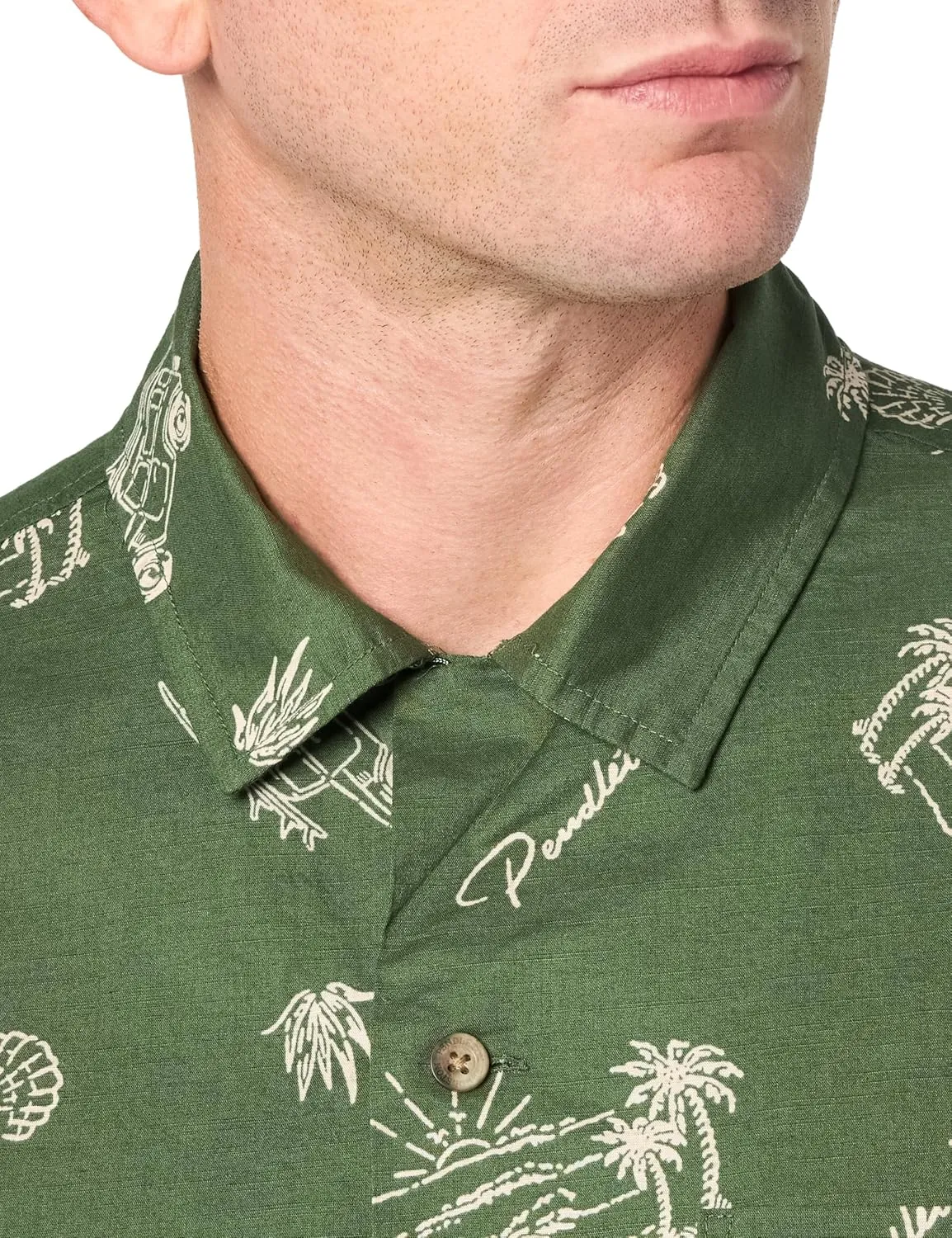 Pendleton Men's Short Sleeve Aloha Shirt