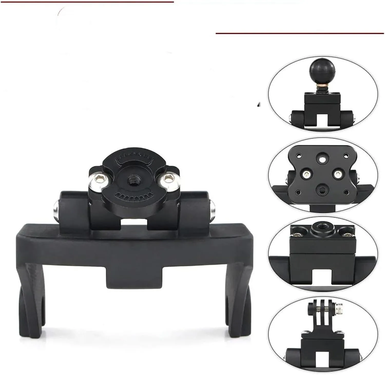 Phone Holder Navigation Bracket Motorcycle for Tracer 900/9 / GT 2018-2022 Motorcycle GPS Bracket Navigator Mount Mobile Phone Mount Bracket(E)