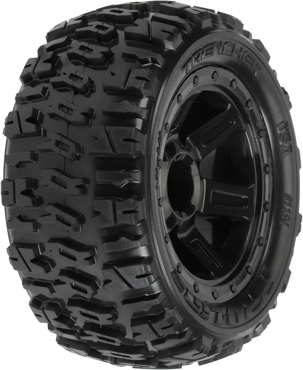 Pro-Line Racing 1/16 Trencher 2.2 M2 Tire MNT Desperado WhlERevo PRO119411 RC Tire